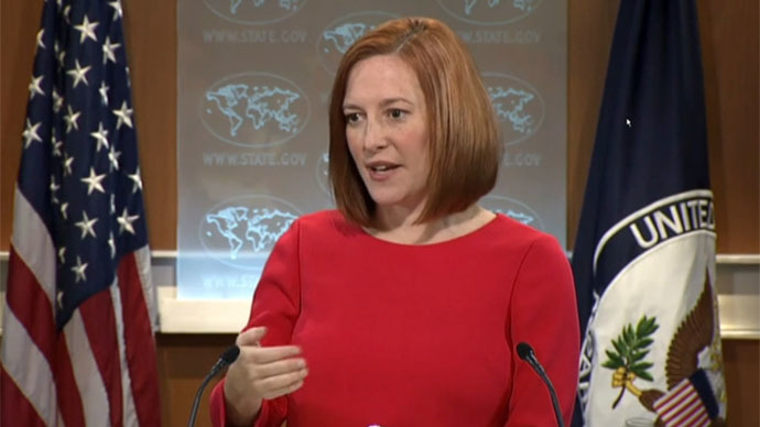 Psaki wiggles out of RT’s Ukraine ceasefire question, bluntly blames Russia (VIDEO)