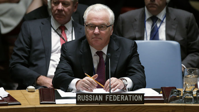 Russia's Ambassador to the United Nations Vitaly Churkin (Reuters/Brendan McDermid)
