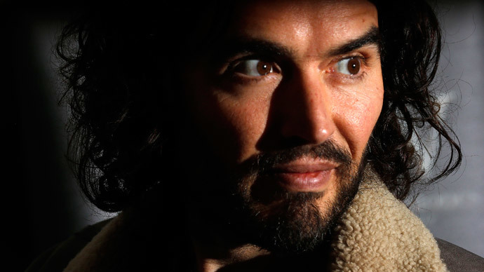 Russell Brand says scrap Trident nukes, challenged by shipyard MP