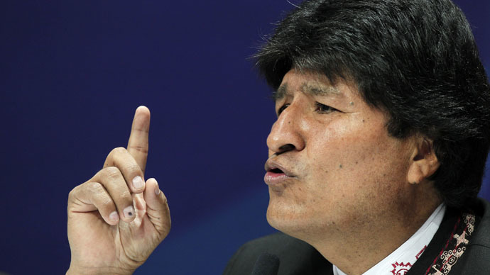Evo Morales: RT is voice of developing countries, peoples of the world