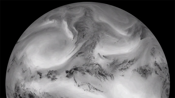 Stunning timelapse shows Earth bathed in infrared light (VIDEO)