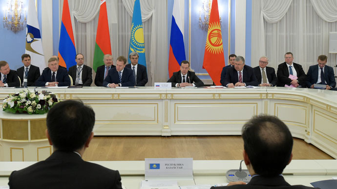 Energy alliance priority of Eurasian Economic Union – Medvedev — RT ...