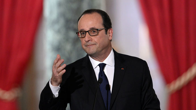 Hollande: If lasting Ukraine peace not found 'scenario is war'