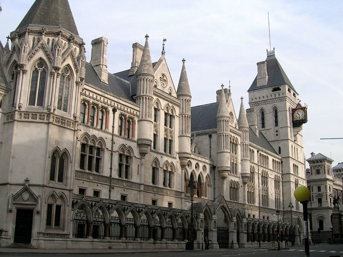 Royal Courts of Justice, London. (Photo from wikipedia.org)