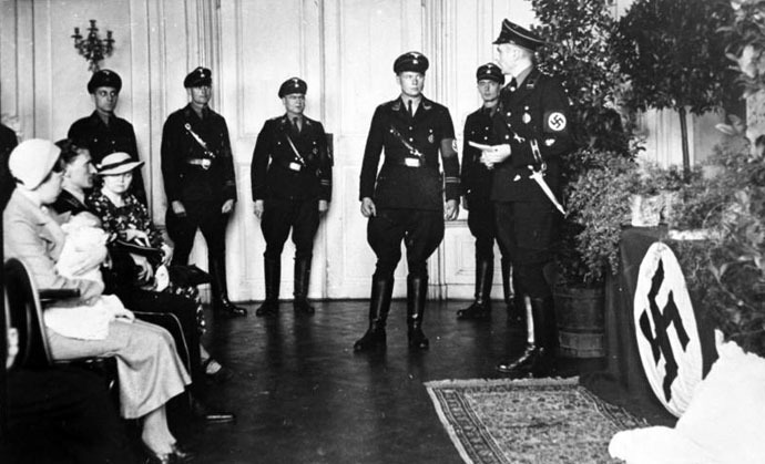 Christening of a Lebensborn child (Photo from wikipedia.org)