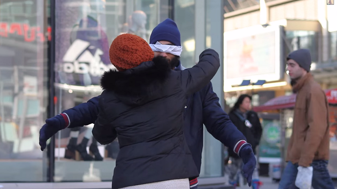 ‘Media blamed whole faith’: Canadian activist tries to cure Islamophobia with street hugs