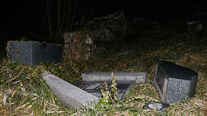 ‘Despicable act’: Hundreds of Jewish tombs defaced in France