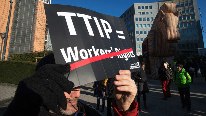 ‘What part of no don’t you understand?’ TTIP critics target EU trade commissioner