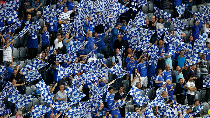 ‘We’re racist and that's the way we like it!’ Chelsea fans push black man off metro