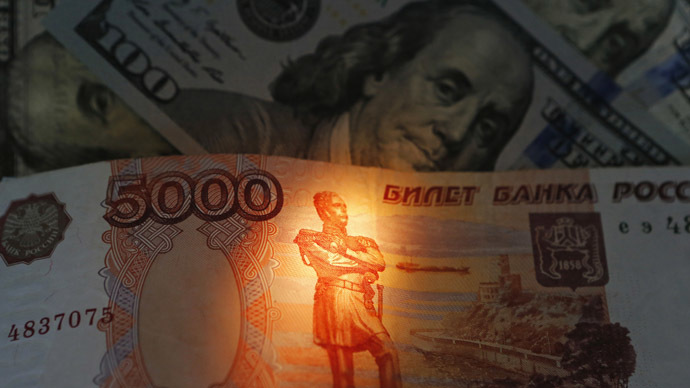 Record ruble rally on back of higher oil & Ukraine stabilization