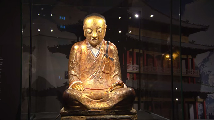 CT scan reveals 1,000 yo mummy inside statue of Buddha