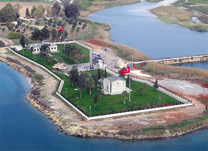 Tomb of Suleyman Shah, Syria (Image from globalresearch.ca)