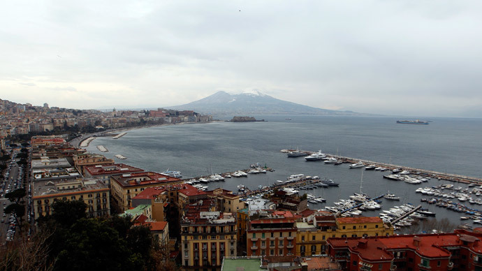 Mamma mia! Giant sinkhole forces evacuation of 380 people in Naples