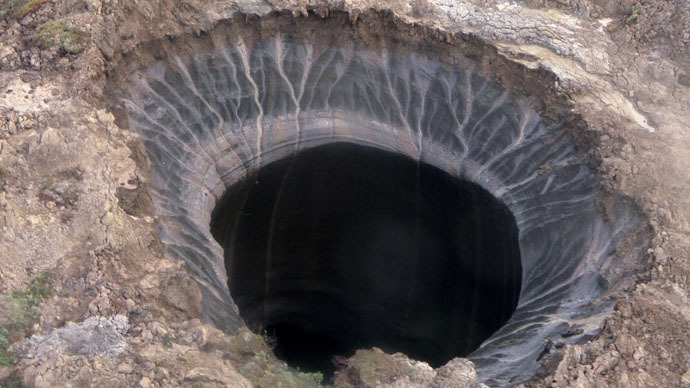 20 ‘baby’ craters appear near giant hole-turned-lake in Siberia
