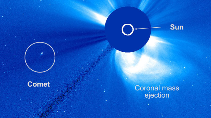 Solar flyby: Daredevil comet circles sun, surprising astronomers