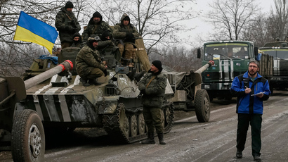 ​OSCE confirms Donetsk & Lugansk militias withdrawing heavy weapons from contact line
