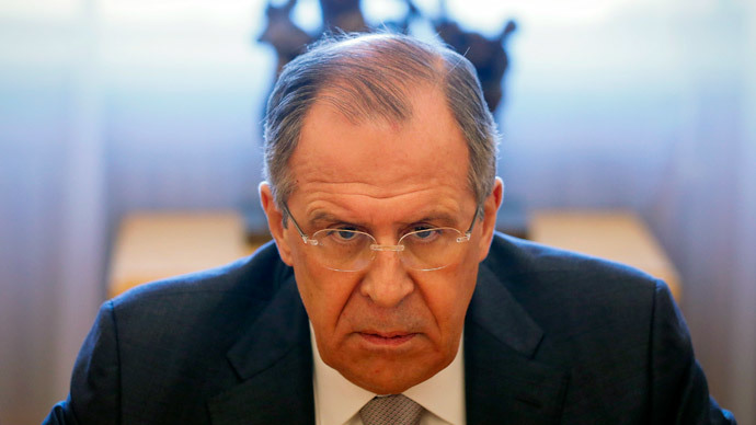 Russian Foreign Minister Sergei Lavrov.(Reuters / Maxim Shemetov)