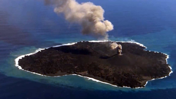 Japanese volcanic island grows to 11 times its original size - and ain’t stopping