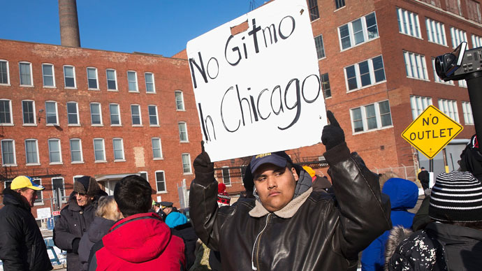 Gitmo2Chicago: Activists demand probe of ‘secret interrogation facility’ (PHOTOS)