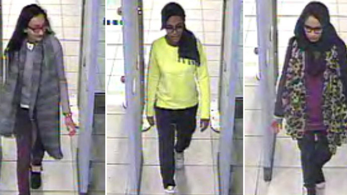 CCTV footage captures 3 UK schoolgirls in Turkey en route to Syria (IMAGES)