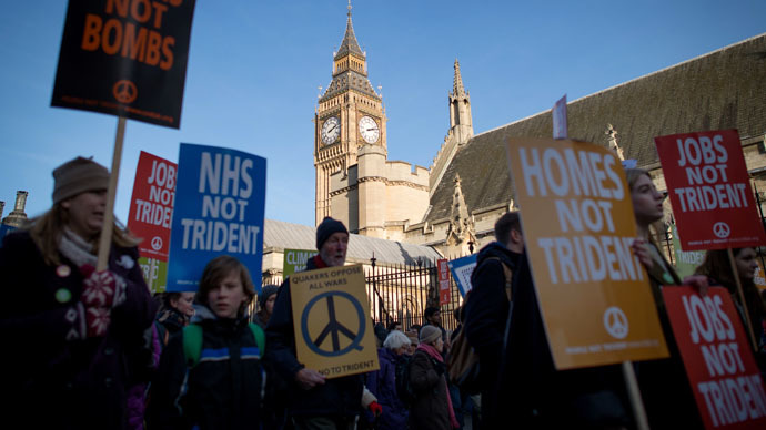 ​Nuke Free World? 75% of Labour candidates oppose Trident renewal