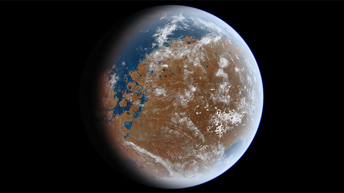 Mars once had an ocean with more water than the Arctic – NASA