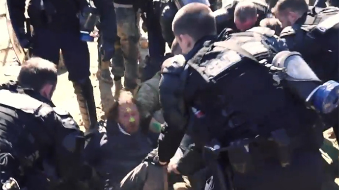 French police forcefully clear Sivens dam protest camp (PHOTOS, VIDEO)