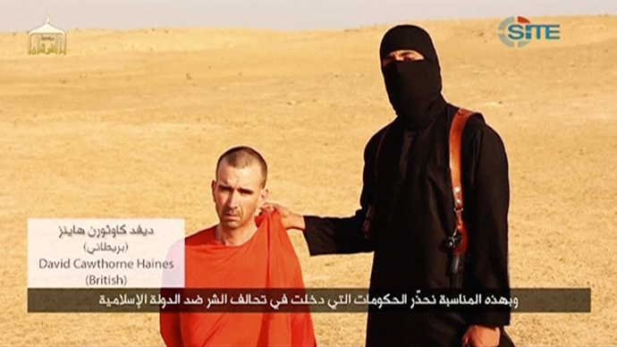 UK hostage Haines executed by ISIS inspired children's book while in captivity