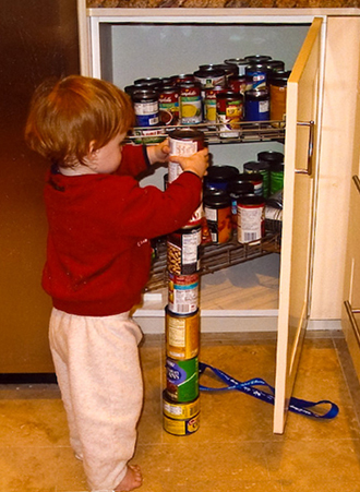 Repetitively stacking objects is a behavior sometimes associated with autism.(Image from wikipedia.org)