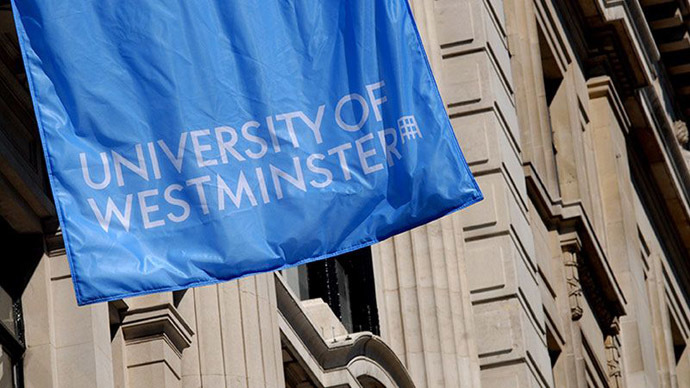 University of Westminster - identified as a breeding ground for radicals (Image from westminster.ac.uk)