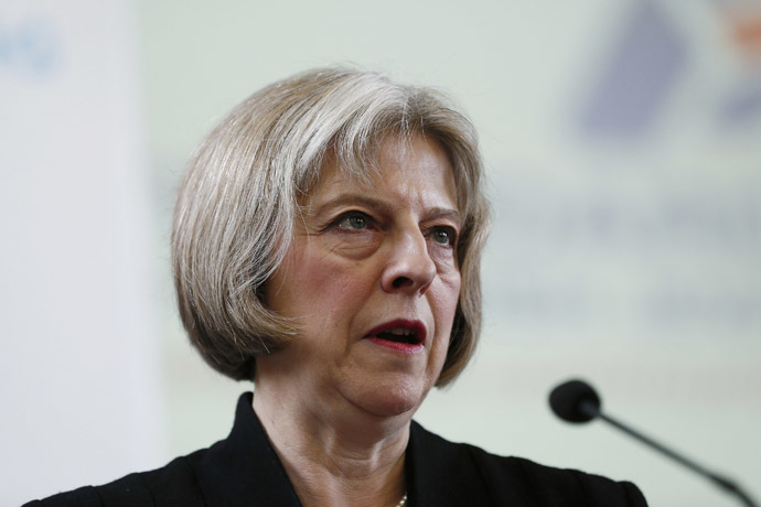 Home Secretary Theresa May (Reuters/Stefan Wermuth)