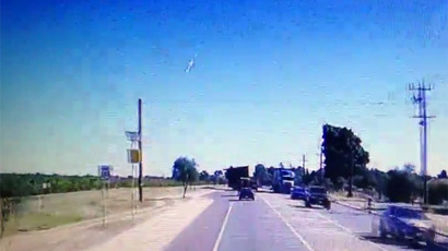 Meteor lights up Siberian skies near Chita