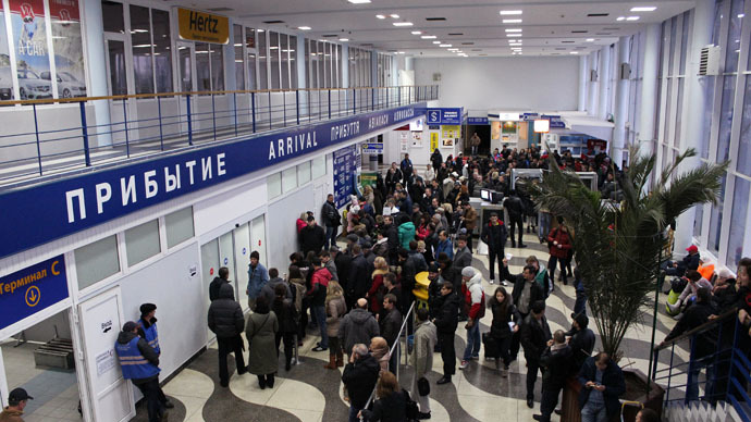 Crimea's Simferopol airport evacuated after anonymous bomb call - reports
