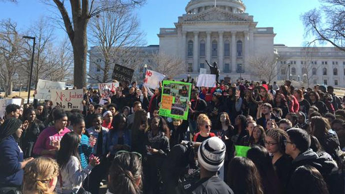 Protests over death of unarmed black man in Madison reach fourth straight day