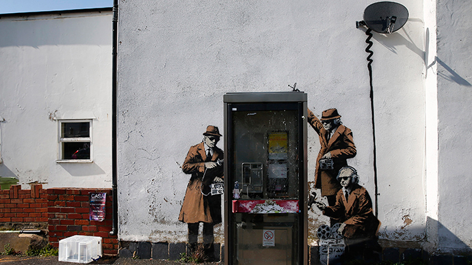 ​Banksy spy mural causes headache for Grade 2-listed house owner