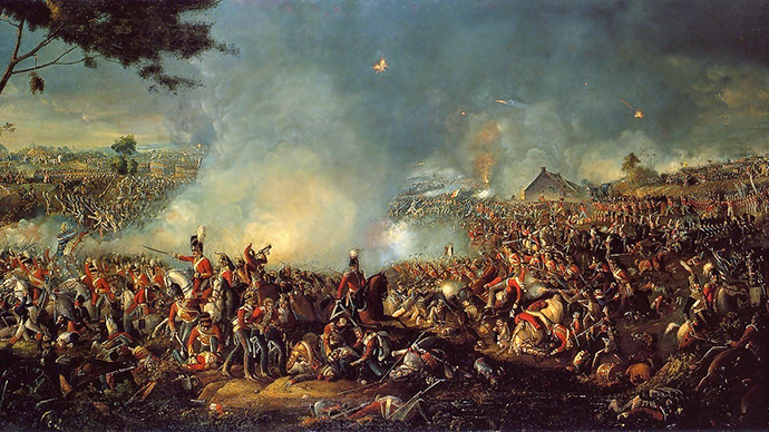 Battle of Waterloo, 1815 (Image from wikipedia.org)