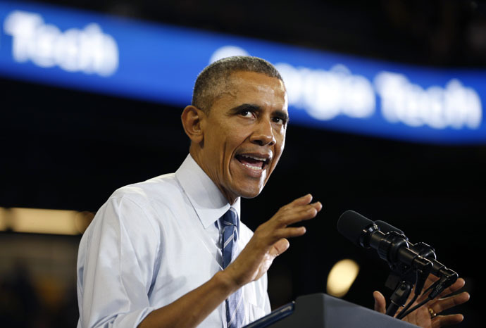 U.S. President Barack Obama (Reuters/Kevin Lamarque)