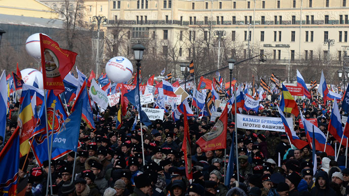 Ruling party MP seeks to ban foreigners from Russian rallies