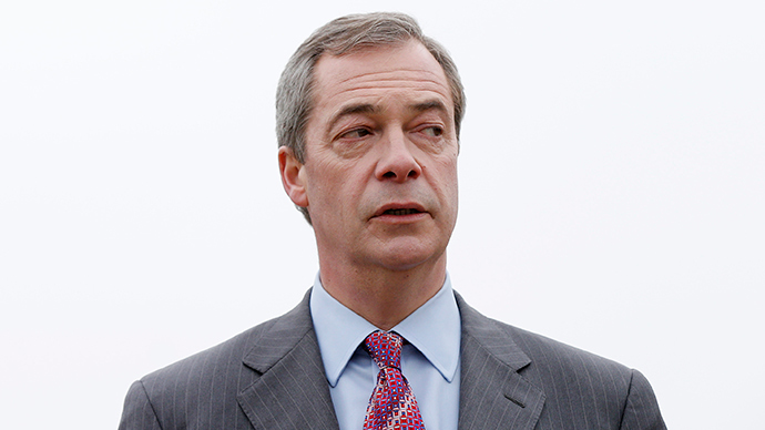 ​‘Curtains’ for Farage? UKIP leader pledges to quit if he fails to become MP