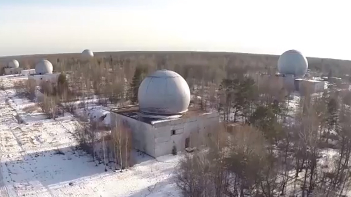 Deactivated Russian missile defense facility caught on drone camera (VIDEO)