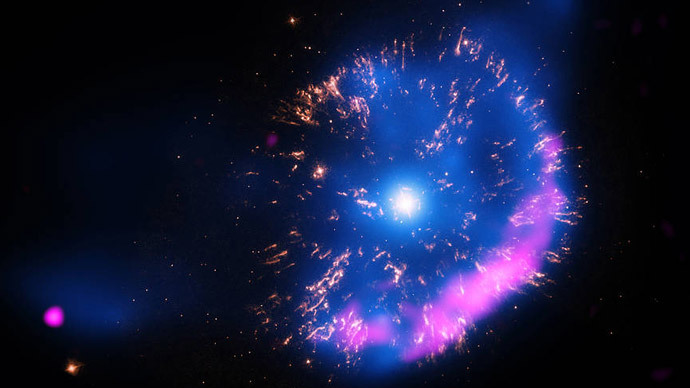 ‘Fireworks’ from 100yo star blast captured in NASA photo