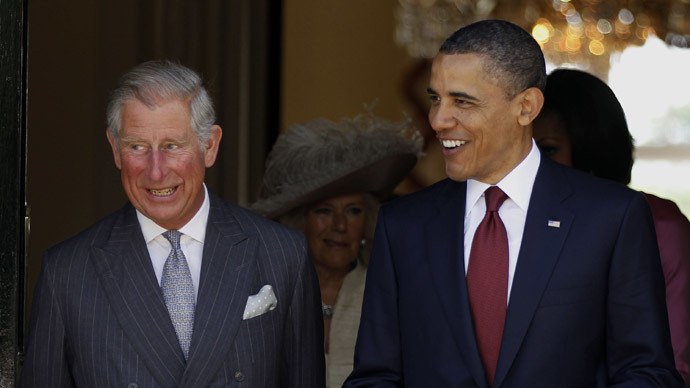 ​Obama & Prince Charles in US talks, MidEast likely to top agenda