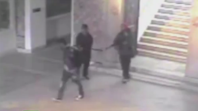 Manhunt for third suspect in Tunisia as CCTV footage of Bardo museum attack emerges