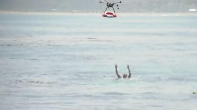 Lifesaver drones could help rescue wayward swimmers in 30 seconds