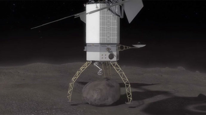 NASA aims to pluck boulder off asteroid & bring it to moon (VIDEOS)