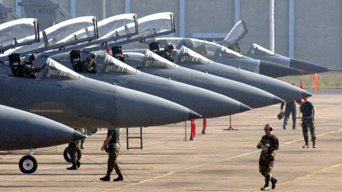​US National Guard sends 12 F-15 interceptor jets to Europe to guard against Russia