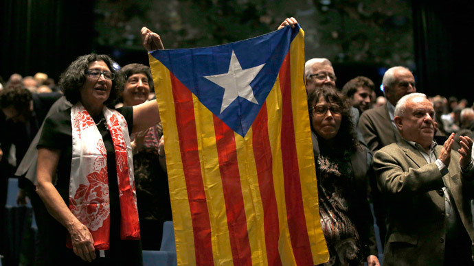 Catalan nationalists sign 'road map' to secede from Spain in 2017