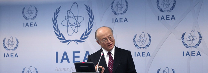 International Atomic Energy Agency (IAEA) Director General Yukiya Amano (Reuters/Heinz-Peter Bader)
