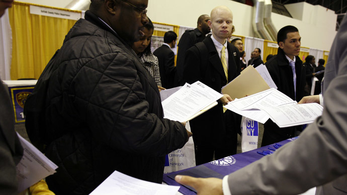 US economy added almost 50% less jobs in March than average month in '14