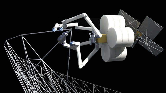​Interstellar reality? Spider-like droids to build giant space structures